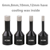 10Pcs M14 Thread Diamond Dry Drill Bit Vacuum Brazed Drilling Core Bits Set AU
