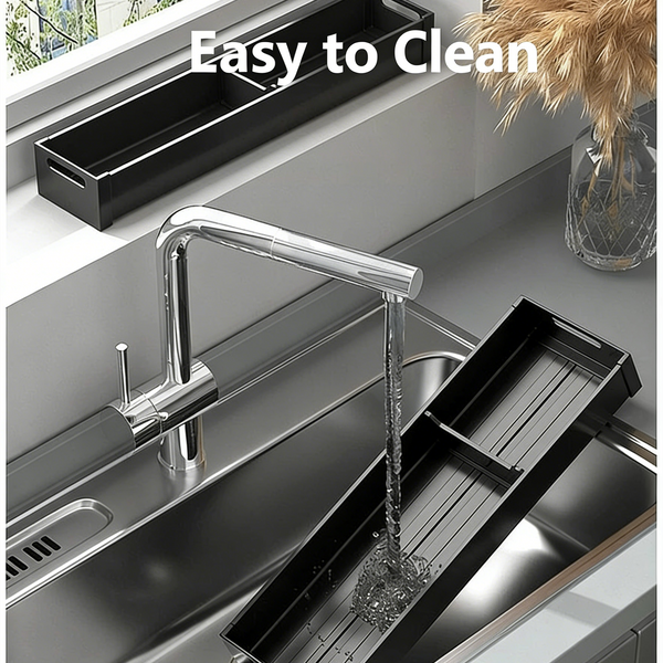 Kitchen Cabinet Drawer Cutlery Tray Utensil Organiser Insert Divider Storage AU
