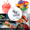 200W Electric Ice Shaver Machine Snow Cone Machine  Acrylic Crushed Ice Maker