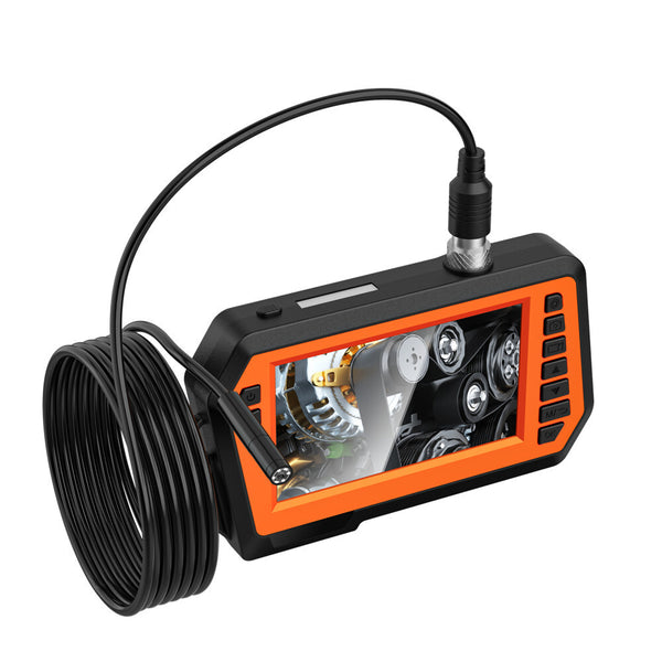 4.3" Dual Lens Endoscope 8mm Borescope HD 1080P Inspection Camera 10m Cable AU
