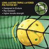 22FT Regulation Size Portable Pickleball Net System w/ Carry Bag Pickleball Net