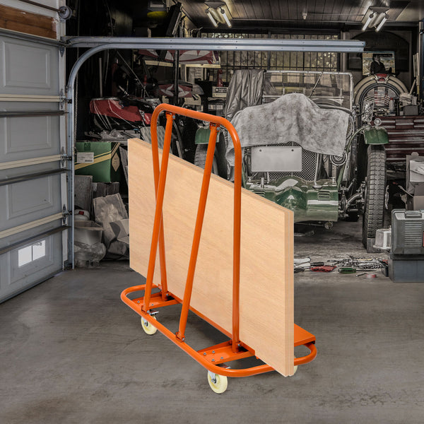 Drywall Cart Dolly Steel Panel Dolly Panel Truck Cart for Plywood Plasterboard