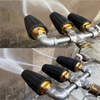Triple Turbo Pressure Washer Nozzle 4000 PSI 1/4" Quick Connect M22 Brass Head
