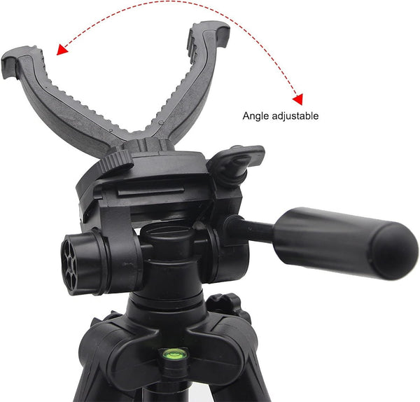 Rifle Gun Shooting Stick Tripod Rifle & Camera Steady Shot Hunting 1.5m Extend