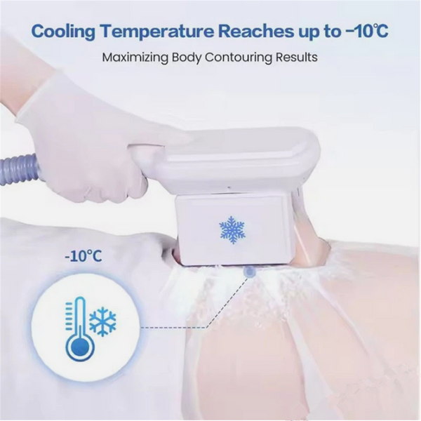 2 Handles Body Cellulite Burning Cooling Fat Freeze Slimming Machine Shaping
