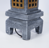 Garden Ornament Lamp Pagoda Sculpture Zen Palace Lantern Outdoor Decor Light