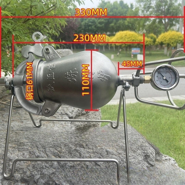 720ml Hand Popcorn Machine High Pressure Chinese Popcorn Popper for Movie/Family