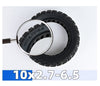 2PCS 10 Inch Scooter Tires 10X2.70-6.5 Solid Tire Scooter Replacement Wheel
