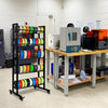 3D Printer Filament Storage Rack Spool Holder 5-Tier Rolling Storage Shelves