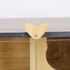 Luxury Cat Villa Wood Cat House Indoor Cat Cage Pet Exhibit Cabinet Clear Glass