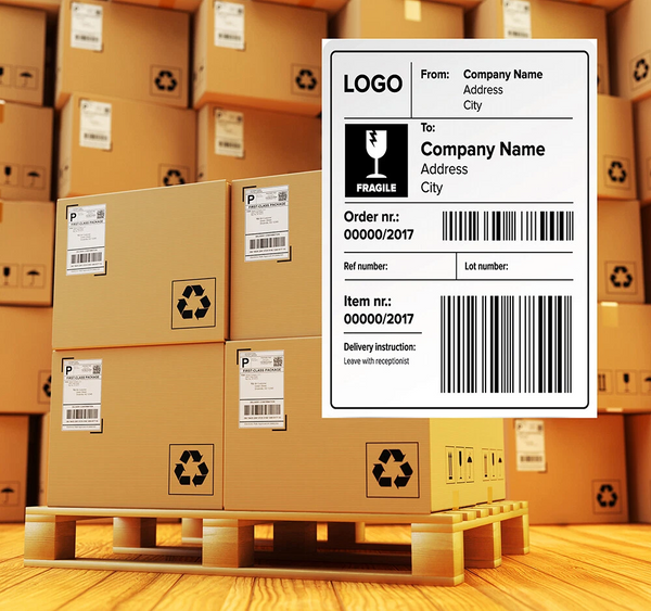 DIRECT THERMAL 4x6 Labels 20Rolls 100x150mm Fastway AUSPOST Shipping Label 10000