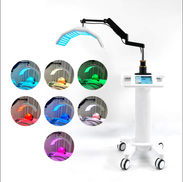 Professional 7 Color LED Facial Photon Light Therapy PDT Lamp Skin Beauty Device