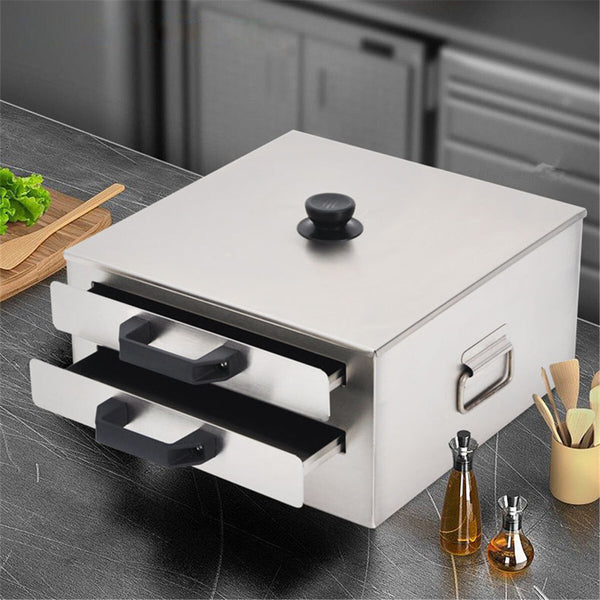 Cantonese Rice Noodle Rolls Machine,Double-layer Steamer Vermicelli Roll Steamer