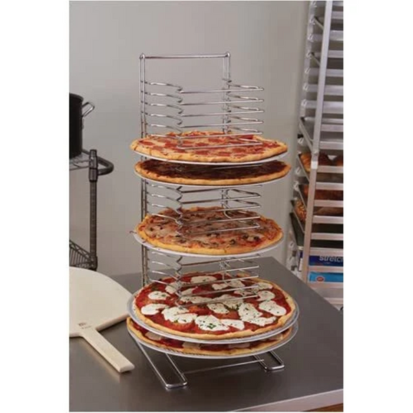 14 Trays Pizza Rack Pizza Stand Pizza Tray Pan Rack Commercial Pizza Equipment