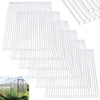 Polycarbonate Greenhouse Panels Water & Impact Resistance Roofing For Garden