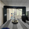 Overhead 360 Photo Booth for Big Parties w/ Rotating Ring Light for Wedding AU