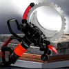 29cm Concrete Cutting Ring Saw HF Concrete Cut Off w/2 Blades&Water Pump 3000RPM