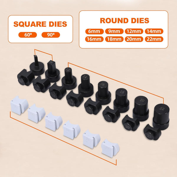16pcs Ring Bending Tools Heavy Duty Ring Bender with Jewelry Spoon Making Tool