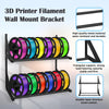 2-Tier 3D Printer Filament Rack Display Holder for 3D Printing Studio Workshop