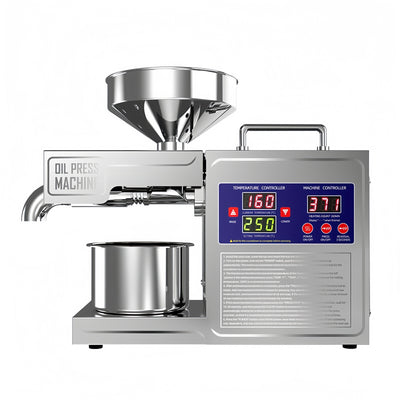 820W Automatic Oil Press Machine Commercial Home Oil Expell Stainless Steel 220V