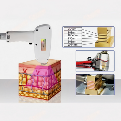 2IN1 808nm Tattoo Hair Removal Machine Diode Laser Picosecond Skin Rejuvenation