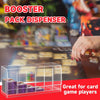 6 Slot Acrylic Pokemon TCG Premium Booster Pack Dispenser Stackable Design Clear