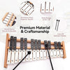 27 Note Percussion Instrument with Metal Keys Music Instrument Christmas Gift