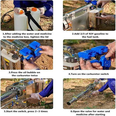 Insect Mosquito Pest Thermal Industrial Thermal Fogger Machine ULV Sprayer AU