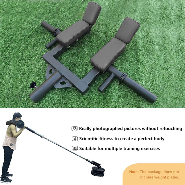 2-Inch Landmine Safety Squat & Shoulder Press Bar for Bodybuilding and Fitness