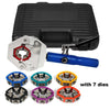 71500 Hydraulic Hose Crimping Tool AC Hose Crimper Kit Air Conditioning Fittings
