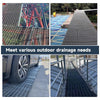 Galvanized Steel Drain Grate 50×50 CM Outdoor Drain Cover Heavy Duty for Yard AU