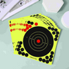 50Pk 8" INCH 20cm REACTIVE SPLATTER SHOOTING AIR RIFLE TARGET SELF ADHESIVE