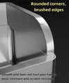 Commercial Mop Sink Stainless Steel Utility Sink Floor Mounted 45*41*55cm w/Leg