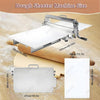 Manual Dough Sheeter Roller Machine Commercial Folding Dough Maker 1-25mm Thick