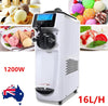 Commercial Ice Cream Machine 16L/H 1200W Countertop Soft Serve Maker LED Display