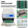 Reflow Oven Desktop Infrared Soldering Machine Infrared Reflow Oven IC Heater AU