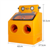 Sandblasting Cabinet Benchtop Sand Blasting Cabinet Sand Blaster Abrasive Gun