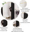 Clothing Store Fitting Room 3 Curtains Privacy Changing Room 200*100*200cm AU