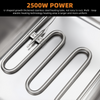 Commercial Electric Deep Fryer Benchtop Pasta Cooker w/ 2 Noodles Filters 6L+6L