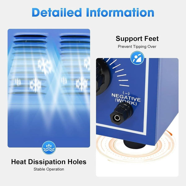 Gold Plating Machine 30A Jewelry Electroplating Plater Rectifier Goldsmith Tool