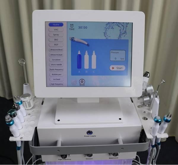 15In1 Hydra Spa Facial Beauty Machine Hydro Dermabrasion Skin Analyzer Face Care