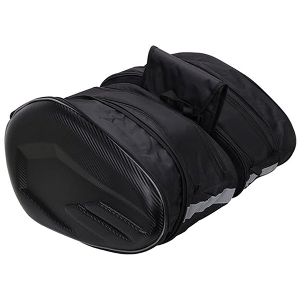 Pair Motorcycle Pannier Bags Luggage Saddlebags Side Bag 36-58L Large Capacity
