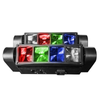 8LED Disco Stage Light DJ Light LED Spider Laser RGBW Moving Head Beam DMX Party