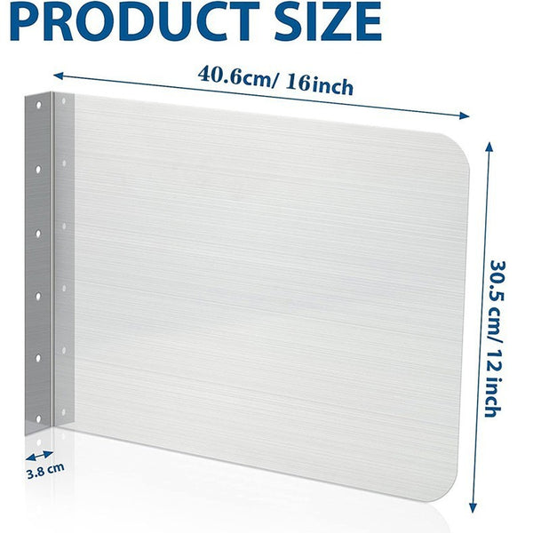 Kitchen Sink Splash Guard Kit for Kitchen Bathroom Waterproof Wall Mounted Guard