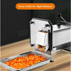 Electric Vegetable Fruit Dicer Commercial Cube Cutting Machine Stainless Steel