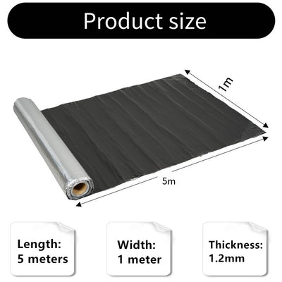 5m² Self-Adhesive Aluminium Roof Film with Strong Bitumen Adhesive For Sheds