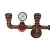 Vintage Water Pipe Lamp 3-Head Steampunk Wall Fixture Home Decro Xmas Gifts AU
