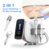 2 in 1 Golden RF Micron-eedle Machine with Cold Hammer Facial Skin Rejuvenation