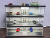 1:64 Scale Diecast Model Car Display Case with USB Light for Hot Wheels Matchbox