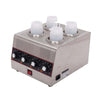 Electric Sauce Warmer 4-Bottle Dispenser Jam Chocolate Melting Machine AU Plug